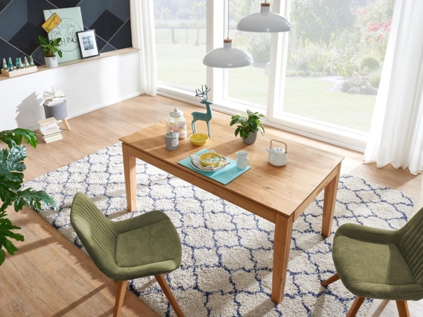 Woodroom Esstisch Paarl 140x90 ausziehbar auf 200 cm Massivholz Kernbuche geölt Ausziehtisch mit Butterfly-Auszug Holz Esstisch für 6–8 Personen Stabil und modern Bild 2