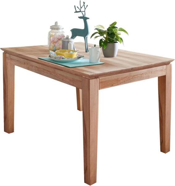 Woodroom Esstisch Paarl 140x90 ausziehbar auf 200 cm Massivholz Kernbuche geölt Ausziehtisch mit Butterfly-Auszug Holz Esstisch für 6–8 Personen Stabil und modern Bild 1