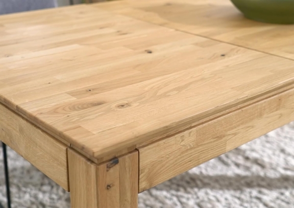 Woodroom Esstisch Paarl 140x90 ausziehbar auf 200 cm Massivholz Kernbuche geölt Ausziehtisch mit Butterfly-Auszug Holz Esstisch für 6–8 Personen Stabil und modern Bild 7