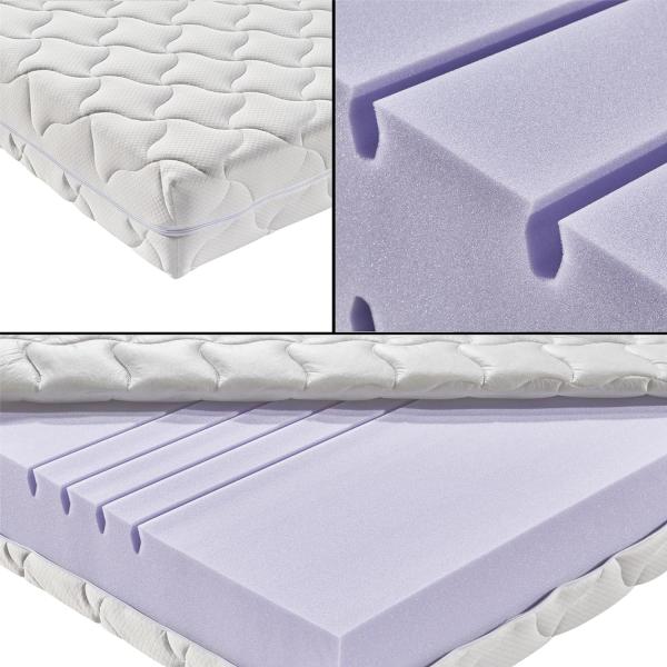 Betten-ABC 'KSP-1500 Deluxe' 7-Zonen Kaltschaummatratze, mit Klimafaserbezug, H3, 180x200 cm Bild 7