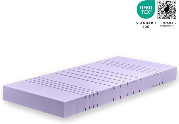 Betten-ABC 'KSP-1500 Deluxe' 7-Zonen Kaltschaummatratze, mit Klimafaserbezug, H3, 180x200 cm Bild 4