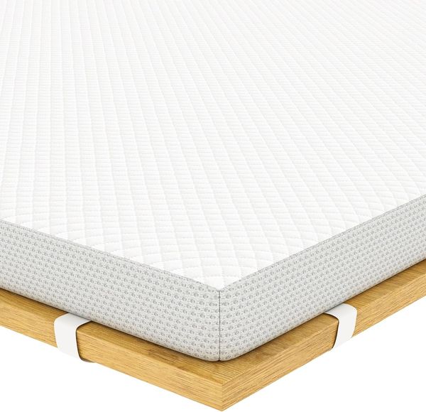 EGO Home Matratzen Topper Memory Foam 160x200 cm mit 5 cm Höhe, atmungsaktiver Matratzentopper, Matratzenauflage, Mattress Topper für Bett und Boxspringbett, Bezug Waschba