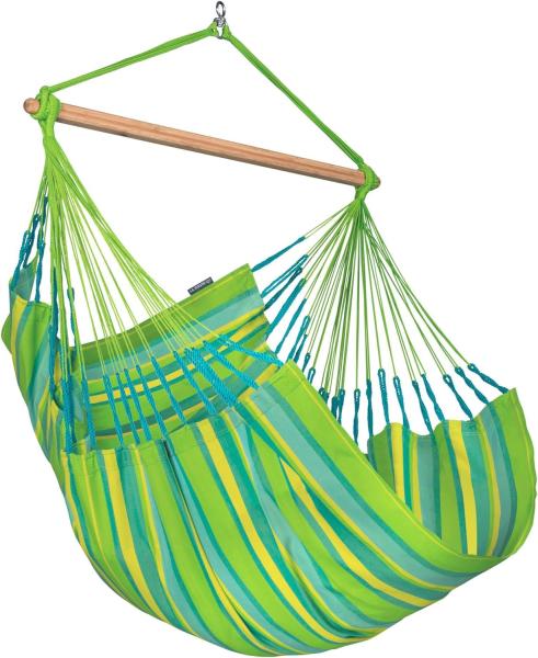 La Siesta Hängesessel DOMINGO Comfort lime grün Lounger Hängestuhl Hängematte