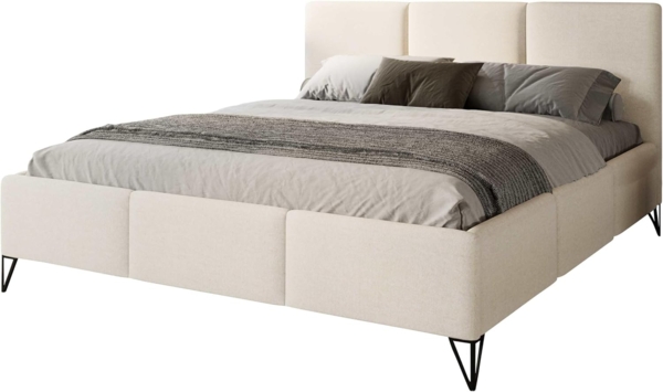 Polsterbett Leforn (Farbe: Ruben 2102, Größe: 200 x 200)