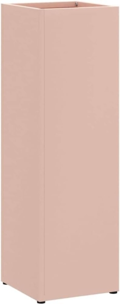 vidaXL Sonnenschirmhalter mit Speicher Rosa 15,5 x 15,5 x 49 cm Metall 868483