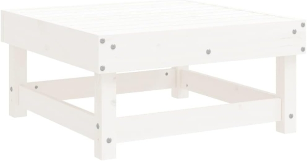 vidaXL 7-tlg. Garten-Lounge-Set Weiß Massivholz Kiefer 3186355 Bild 5