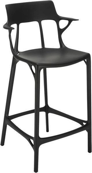 2er Set A.I. Barhocker schwarz