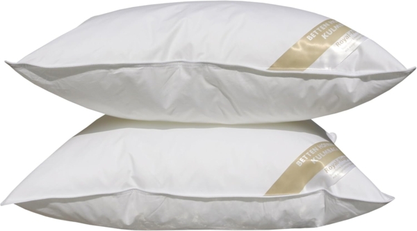 2 Stück Hofmanns Basic Allergiker Kopfkissen Faserkissen 43x63 cm waschbar 300g