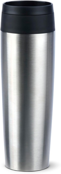 EMSA Thermobecher Travel Mug Classic, Edelstahl, 0.5 l