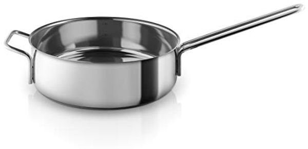 Eva Solo Sautierpfanne, Bratpfanne, Pfanne, Sauteuse, Stielsauteuse, Kochen, Kochzubehör, Edelstahl, Ø 24 cm, 202424