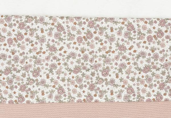 Jollein Retro Flowers Babybettlaken - 120 x 150 cm