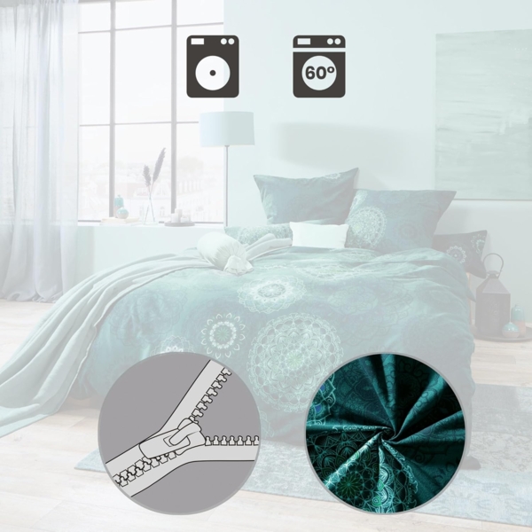 Erwin Müller Bettwäsche Bettwäsche, Biber, Edelflanell Ornamente Bild 7