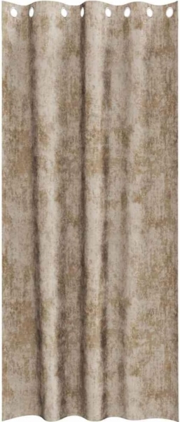 vidaXL Samtvorhänge mit Vorhängen 2 pcs Champagner 260 x 140 cm Samt 4107677 Bild 4