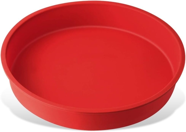 Dr. Oetker - Silikon Backform Flexxibel Rundform Rot Ø 26cm Rundbackform (1267)