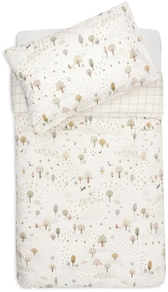 Jollein Bettbezug – 100×140 cm - Tiny Park Grün du