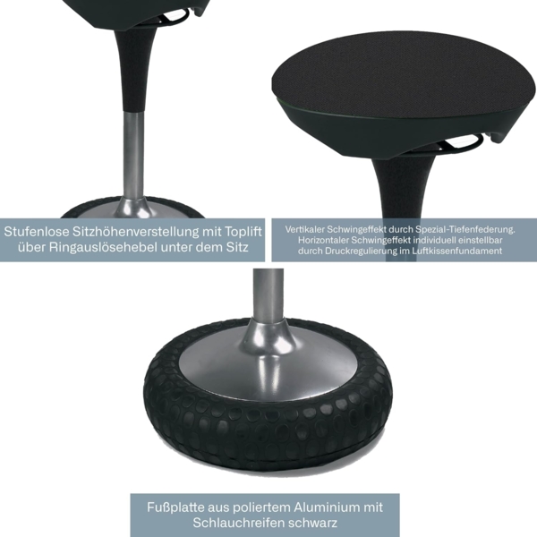 Topstar Hocker Sitzhocker Sitness 20 rot Bild 5