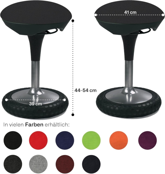 Topstar Hocker Sitzhocker Sitness 20 rot Bild 2