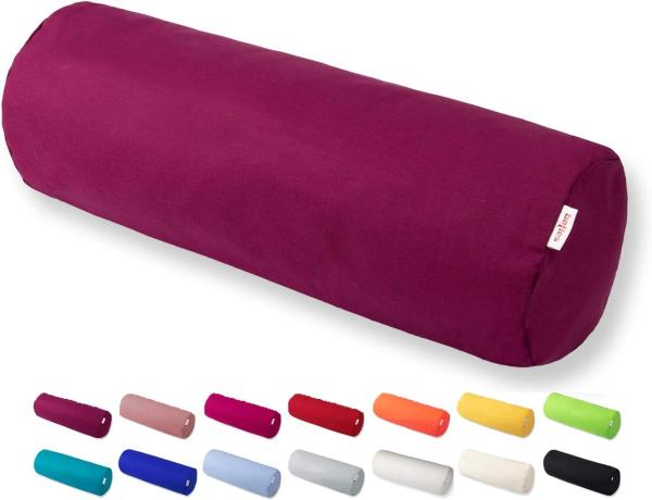 XL Rollen Bezug ca. 25x70 cm hibiskus 100% Baumwolle beties "Basic"