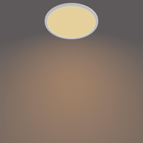 Philips Superslim CL550 Ceiling lamp Ø250 mm LED 15W 2700K SceneSwitch IP44, White Bild 8