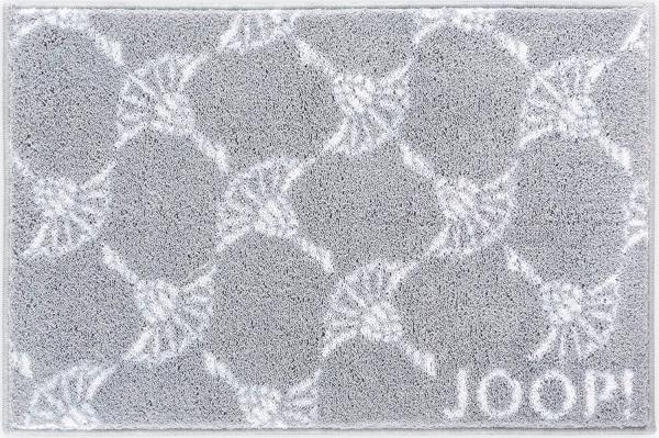 JOOP! Badteppich NEW CORNFLOWER ALLOVER Kiesel 50 x 60 cm