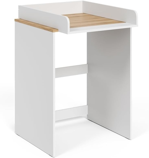 Waschmaschinenschrank Viktor Weiß/Artisan 68 x 88.2 cm 2 Teile mit Wickelauflage Vicco