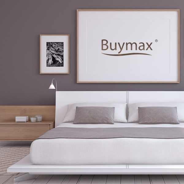 Buymax® Spannbettlaken 160x200 cm Baumwolle 100% Spannbetttuch Bettlaken Jersey, Matratzenhöhe bis 25 cm, Farbe Dunkelblau Bild 6
