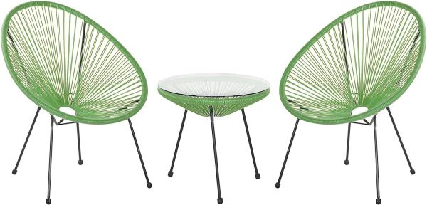 Bistro Set ACAPULCO II Grün