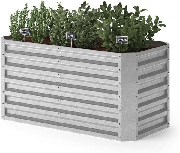 Hochbeet Silber 120 x 60 cm OK-Living Bild 7