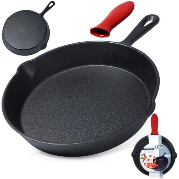 Vilde Gusseisenpfanne 25 cm mit Silikonbeschichtung CAST LINE 199035