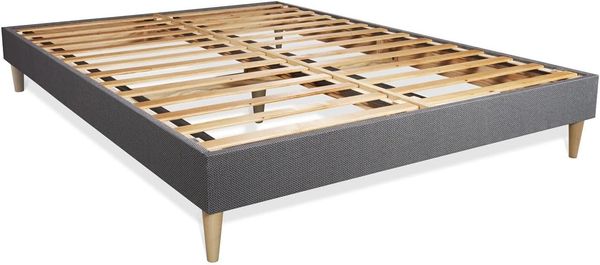 Actimemo soft matratze 130x200 cm + Bettgestell mit lattenrost - Dicke : 20cm - Memory-schaum - H3 Bild 7