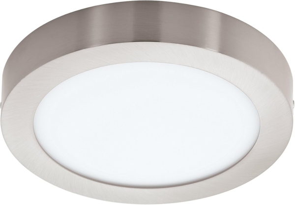 Eglo 96678 Smart Light LED Aufbauleuchte FUEVA-C Ø30cm rund 2700-6500K dimmbar in nickel matt Connect Funktion