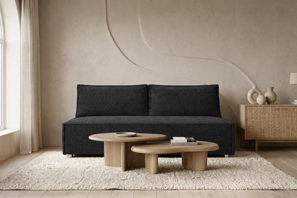 Kaiser Möbel Sofa mit schlaffunktion und bettkasten DUE