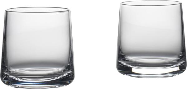 Zone Denmark Lowball Rocks, 2er Set, Wasserglas, Trinkglas, Cocktailglas, Whiskeyglas, Kristallglas, 220 ml, 332098