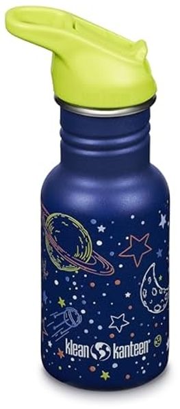 Klean Kanteen Trinkflasche Kanteen Kid 356ml Flip Trinkflasche Kinder Planeten blau milky way