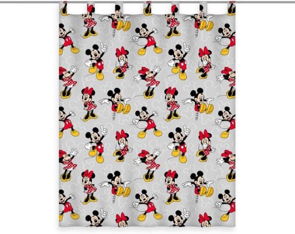 Gardine Vorhang Fertiggardine Disney Minnie & Mickey 140 x 160 cm