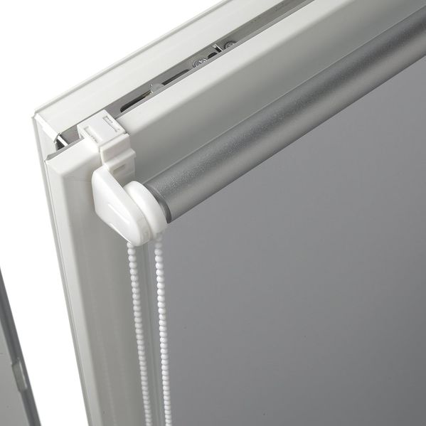 Doppelrollo Gardinia, Thermo klemmrollo 40x150 weiss, 40x150 cm, GARDINIA