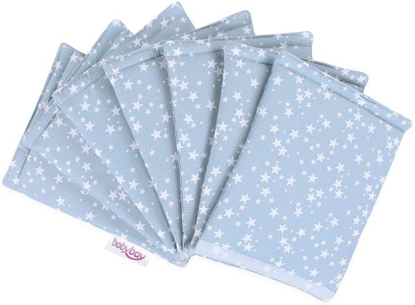 Babybay 'Ultrafresh Piqué' Bettnestchen für Babybay Maxi und Boxspring blau/weiß, Sterne