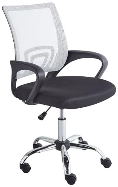 Bürostuhl SOLID Schwarz Weiß