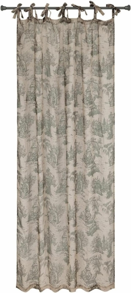 Mirabeau Vorhang Gardine Dedwen grau/leinen