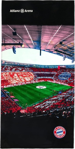 FC Bayern München Duschtuch Strandtuch Arena, Baumwolle (1-St)