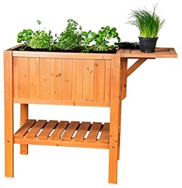 Hochbeet Beet aus Holz H80cm Volumen 80 Liter 301220508-HE
