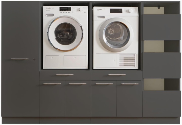 Laundreezy Mehrzweckschrank-Set LAUNDREEZY LDSK14, Breite 235 cm