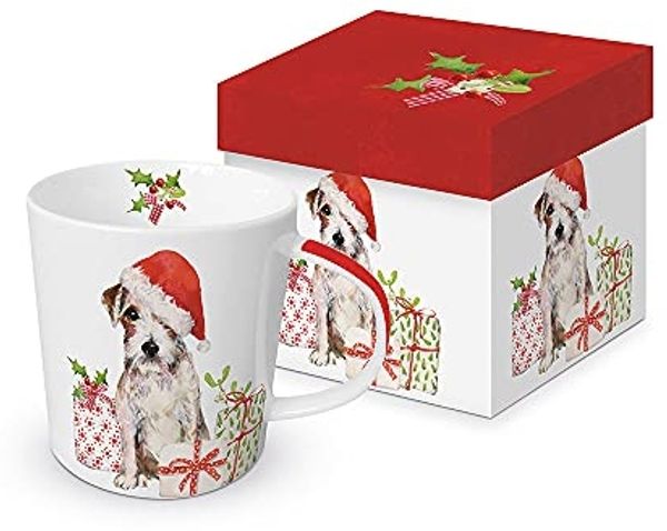 Kaffeebecher Weihnachts-Hund