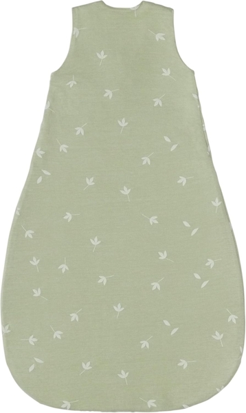 LÄSSIG Baby Schlafsack ärmellos aus Single Jersey mit TENCEL™ Lyocell 0,5 TOG/Sleeping Bag Leave olive, Größe 50/56 Bild 4