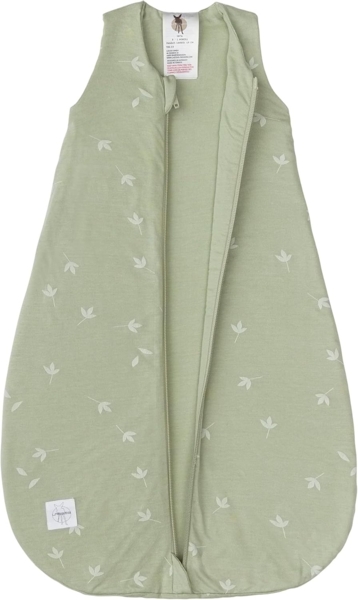 LÄSSIG Baby Schlafsack ärmellos aus Single Jersey mit TENCEL™ Lyocell 0,5 TOG/Sleeping Bag Leave olive, Größe 50/56 Bild 2