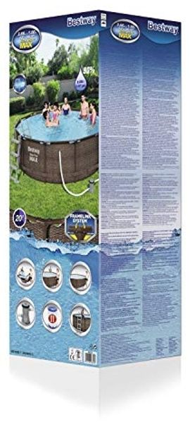 Bestway 'Steel Pro MAX™' Framepool, mit Zubehör, TriTech®-Material braun, Ø 366 x 100 cm Bild 3