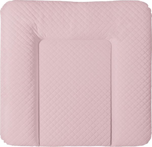 Ceba Baby Wickelauflage Wickelunterlage Wickeltischauflage 80x75 cm, 50x70 cm, 70x75 cm Abwaschbar gesteppt - Pink 70x75 cm