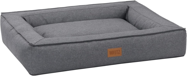 Hundebett "BOXBED" XL 105x80x19 cm Anthrazit""