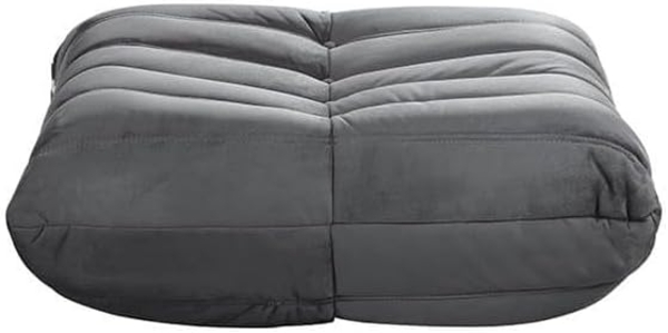 HOME DELUXE Relaxsessel Hocker CHILL - Anthrazit