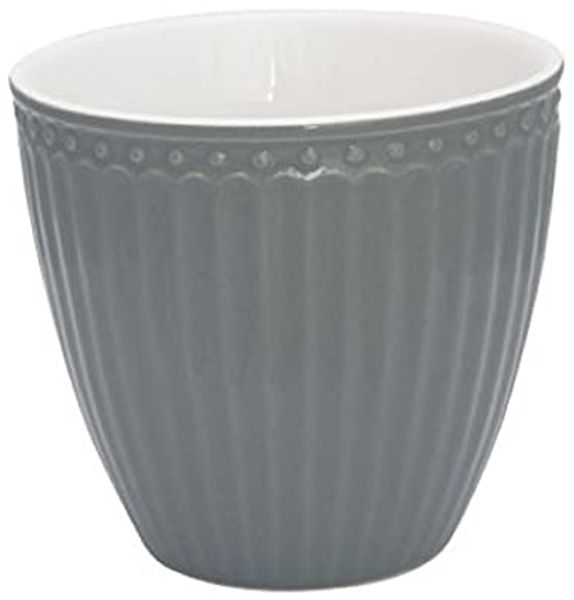 Greengate Latte Cup Alice Stone Grey STWLATAALI8206